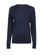 Tee Jays Strickpullover Merino-Polyacryl Schnitt für Damen, Black S, TJ6006 – Bild 3