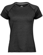 Women´s CoolDry Tee – Black Melange