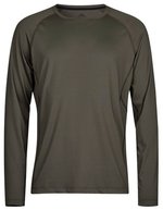 Tee Jays CoolDry T-Shirt mit Flatlock-Naht, Black XS, TJ7022 – Verde profondo