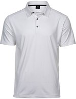 Tee Jays Sport Polo mit CoolDry-Polyester, White S, TJ7200 – Blanc