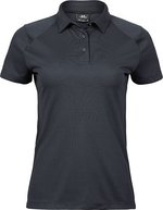 Tee Jays Sport Poloshirt Slim Fit CoolDry, Black S, TJ7201 – Dark Grey (Solid)