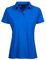 Tee Jays Sport Poloshirt Slim Fit CoolDry, Black S, TJ7201 – Electric Blue
