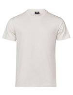 Tee Jays Baumwoll-T-Shirt mit 2-lagigem Kragen, Dark Grey (Solid) L, TJ8000 – Cement