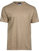 Tee Jays Baumwoll-T-Shirt mit 2-lagigem Kragen, Dark Grey (Solid) L, TJ8000 – Kit