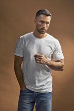 Tee Jays Slim Fit T-Shirt aus Ringspinn-Baumwolle, White S, TJ8005 – Bild 1