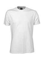 Tee Jays Slim Fit T-Shirt aus Ringspinn-Baumwolle, White S, TJ8005 – Blanc