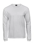Tee Jays Long-Sleeve T-Shirt made of 100% Cotton, White S, TJ8007 – image 3
