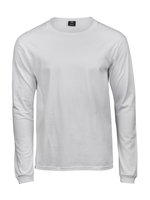 Tee Jays Langarm T-Shirt aus 100% Baumwolle, White S, TJ8007 – Bild 3