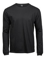 Tee Jays Langarm T-Shirt aus 100% Baumwolle, White S, TJ8007 – Bild 2