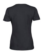 Tee Jays Slim Fit Baumwoll-T-Shirt mit Kragen, Black XXL, TJ8050 – Bild 4