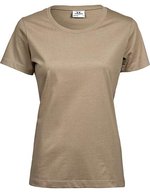 Tee Jays Slim Fit Baumwoll-T-Shirt mit Kragen, Black XXL, TJ8050 – Kit