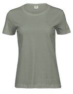 Tee Jays Slim Fit Baumwoll-T-Shirt mit Kragen, Black XXL, TJ8050 – Sauge
