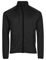 Tee Jays Stretch Fleecejacke mit Stehkragen – Black