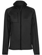 Tee Jays Fleecejacke mit Stehkragen für Damen – Black