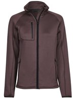 Tee Jays Fleecejacke mit Stehkragen für Damen – Grape