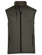 Tee Jays Stretch Fleece Bodywarmer Black XS (TJ9104) – Deep Green