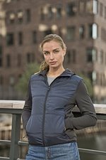 Tee Jays Hybrid-Stretch Kapuzenjacke mit DuPont-Isolierung, Black/Black S, TJ9113 – Bild 1