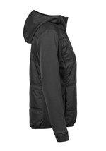 Tee Jays Hybrid-Stretch Kapuzenjacke mit DuPont-Isolierung, Black/Black S, TJ9113 – Bild 6