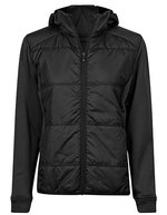 Tee Jays Hybrid-Stretch Kapuzenjacke mit DuPont-Isolierung, Black/Black S, TJ9113 – Bild 2
