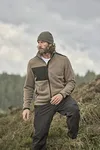 Tee Jays Mountain Fleecejacke mit Brusttasche, Black/Black XS, TJ9120 – Bild 2