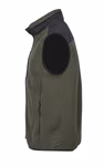 Tee Jays Black Fleece Vest with Chest Pocket, Black/Black XS, TJ9122 – image 5