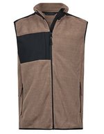 Mountain Fleece Bodywarmer – Clay/Black