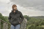 Tee Jays Mountain Fleecejacke mit Kapuze und Taschen, Asphalt/Black XS, TJ9124 – Bild 1