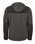 Tee Jays Mountain Fleecejacke mit Kapuze und Taschen, Asphalt/Black XS, TJ9124 – Bild 4