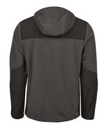 Tee Jays Mountain Fleecejacke mit Kapuze und Taschen, Asphalt/Black XS, TJ9124 – Bild 4