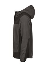Tee Jays Mountain Fleecejacke mit Kapuze und Taschen, Asphalt/Black XS, TJ9124 – Bild 5