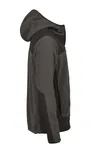 Tee Jays Mountain Fleecejacke mit Kapuze und Taschen, Asphalt/Black XS, TJ9124 – Bild 6