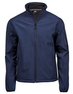 Tee Jays Slim Fit Softshell-Jacke mit Wassersäule – Navy