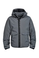 Tee Jays Urban Adventure Jacke mit Kapuze, Black 3XL, TJ9604 – Bild 3