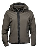 Tee Jays Outdoor-Jacke mit DuPont-Isolierung für Damen, Black L, TJ9605N – Scuro Oliva