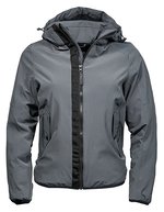 Tee Jays Outdoor-Jacke mit DuPont-Isolierung für Damen, Black L, TJ9605N – Space Grigio