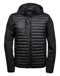 Tee Jays Giacca Softshell con Cappuccio da Uomo, Black/Black S, TJ9628 – immagine 1