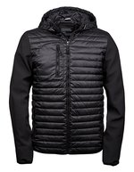 Tee Jays Softshell-Jacke mit Kapuze für Herren, Black/Black S, TJ9628 – Bild 2