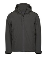 Tee Jays Winterjacke mit 4-Wege-Stretch und Kapuze, Asphalt S, TJ9680 – Bild 3