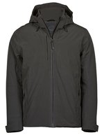 Tee Jays Winterjacke mit 4-Wege-Stretch und Kapuze, Asphalt S, TJ9680 – Bild 2