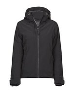 Tee Jays Langarmjacke mit DuPont Füllung und Kapuze, Black S, TJ9681 – Bild 3