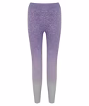 Tombo Seamless High-Stretch Leggings with Gradient, Dark Grey - Light Grey Marl L/XL, TL300 – image 3