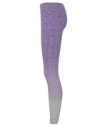 Tombo Nahtlose High-Stretch-Leggings mit Farbverlauf, Dark Grey - Light Grey Marl L/XL, TL300 – Bild 5