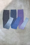 Tombo Seamless High-Stretch Leggings with Gradient, Dark Grey - Light Grey Marl L/XL, TL300 – image 7