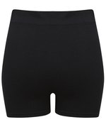 Tombo Nahtlose Stretch-Shorts mit hohem Bund, Black L/XL, TL301 – Bild 4