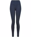 Tombo High-Cut Leggings with Phone Pocket, Hot Coral L/XL, TL370 – image 3