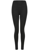 Tombo Hoch geschnittene Leggings mit Handytasche – Black