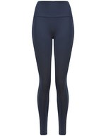 Tombo Hoch geschnittene Leggings mit Handytasche – Navy