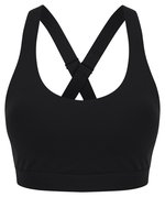 Tombo Sport-BH mit mittlerem Halt und Trägern, Black XS, TL371 – Bild 3