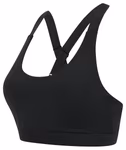 Tombo Sport-BH mit mittlerem Halt und Trägern, Black XS, TL371 – Bild 6