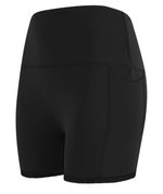 Tombo Hochgeschnittene Yogashorts mit Seitentasche, Hot Coral L/XL, TL372 – Bild 5